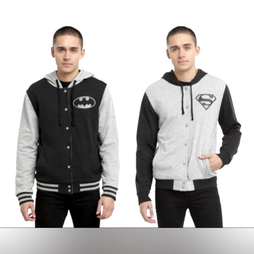Reversible Batman/Superman Hoodie (SOLD)